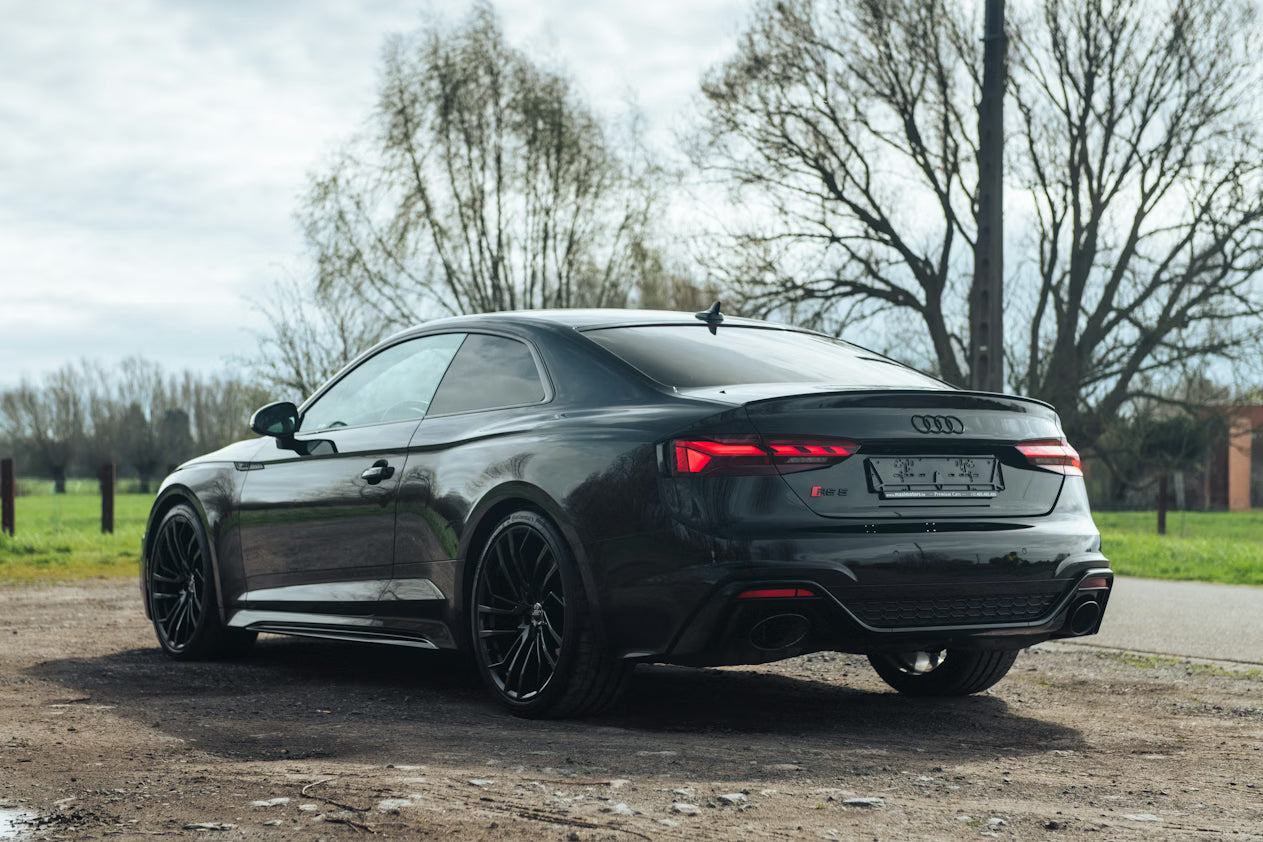 Logo Audi noir brillant toutes dimensions