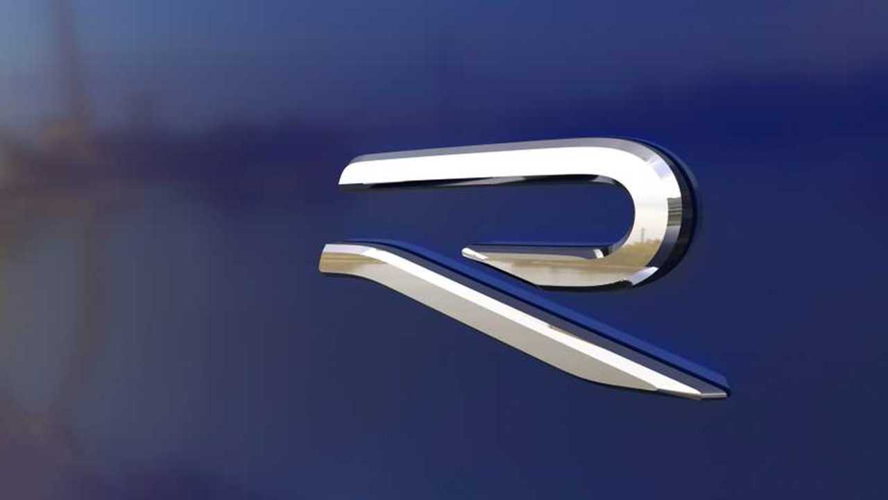 Logo de coffre Volkswagen R chrome (nouveau modèle)