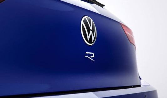 Logo de coffre Volkswagen R chrome (nouveau modèle)