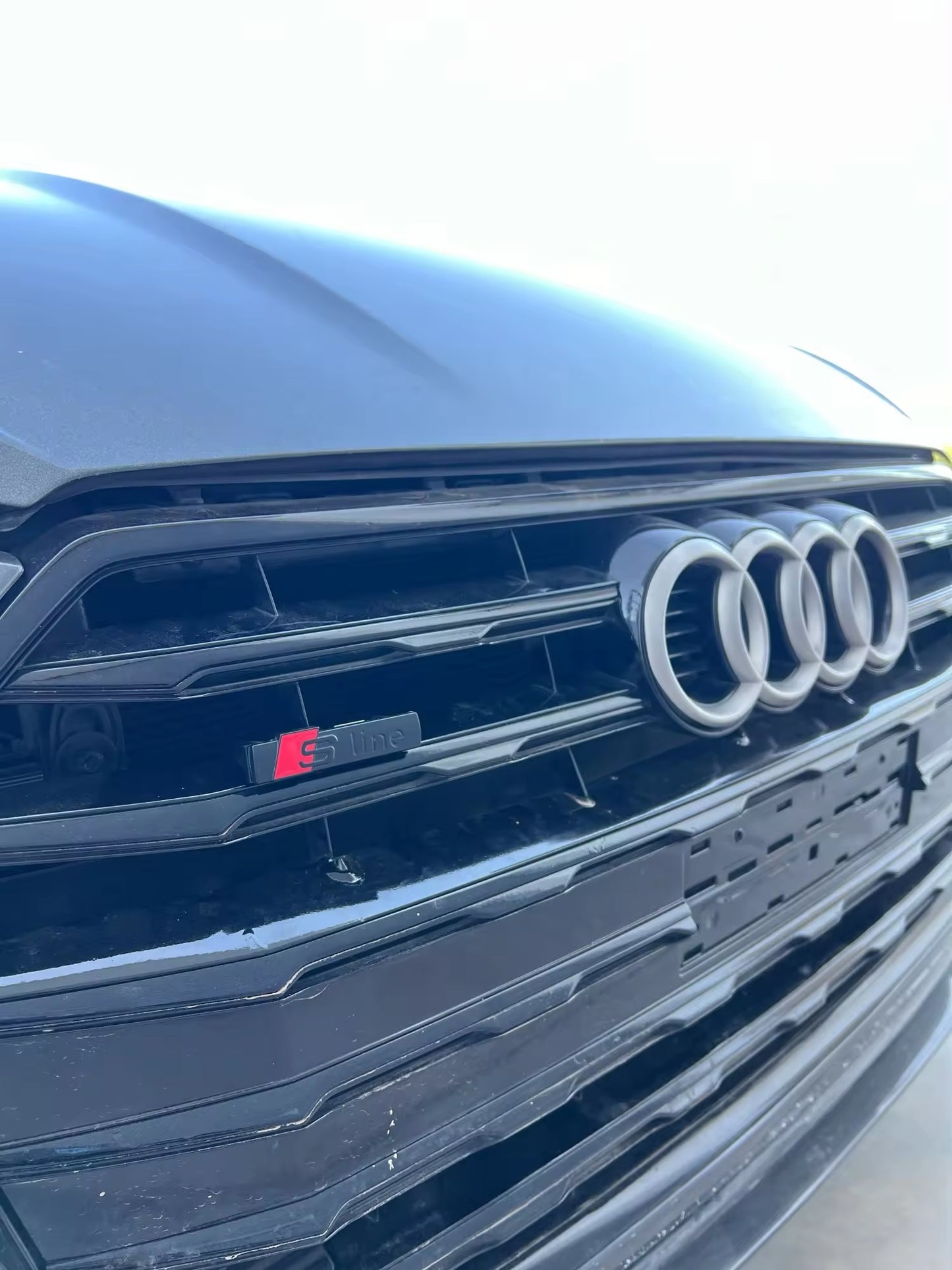 Logo de calandre Audi « S-Line »