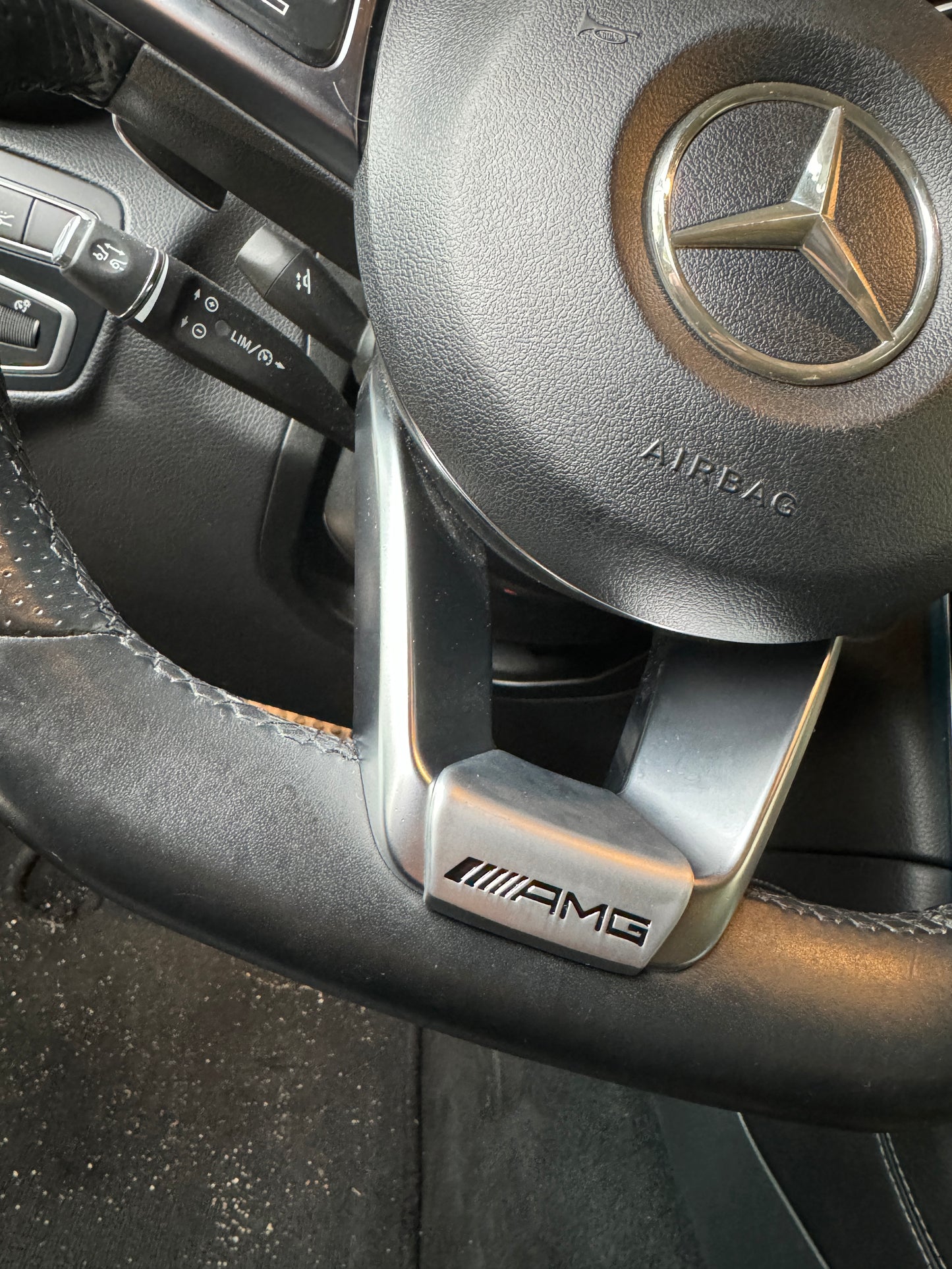 Logo AMG pour volant Mercedes