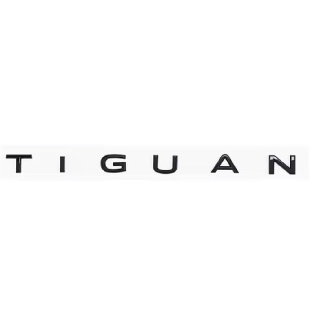 Logo de coffre Volkswagen Tiguan Noir Brillant