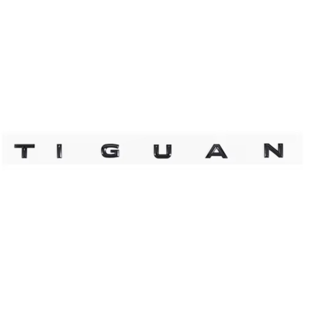 Logo de coffre Volkswagen Tiguan Noir Brillant