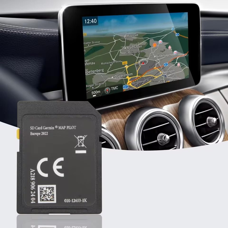 Carte SD mise à jour GPS navigation Mercedes 2021/2022 V17