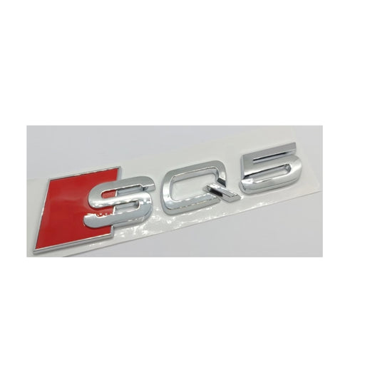 Logo de coffre Audi SQ5 Chrome