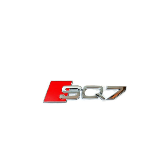 Logo de coffre Audi SQ7 Chrome