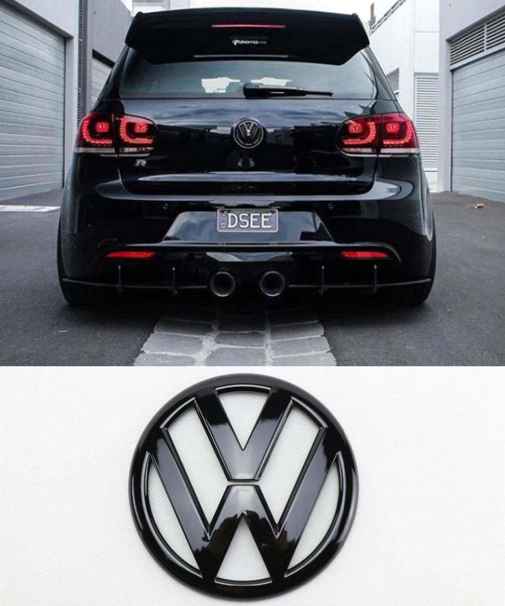 2x Logos Volkswagen Golf VII 7 Noir brillant – France Tuning