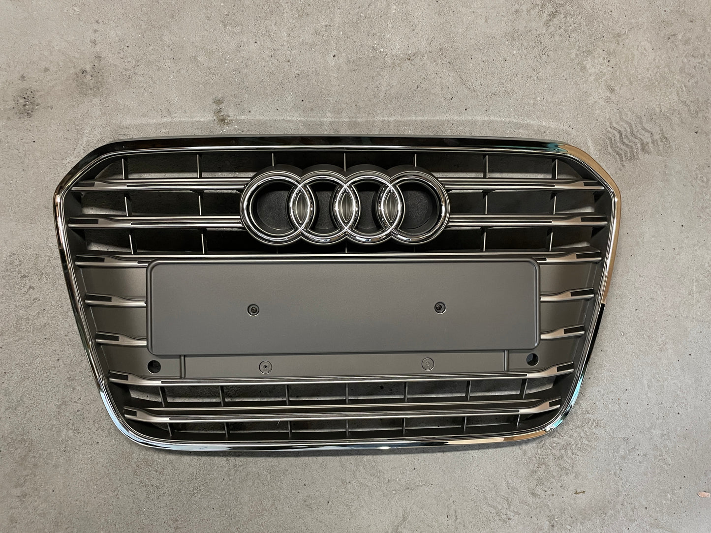 Calandre Audi A6 C7 Look S6 Gris (11-15)